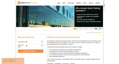 Desktop Screenshot of parkingzaventem.be